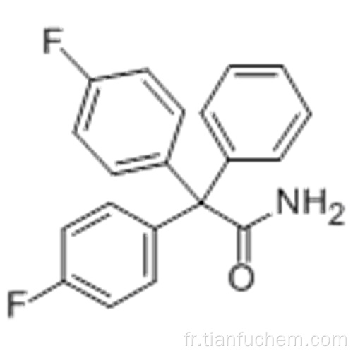 Benzèneacétamide, 4-fluoro-a- (4-fluorophényl) -a-phényl- CAS 289656-45-7